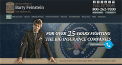 Desktop Screenshot of barryfeinstein.com